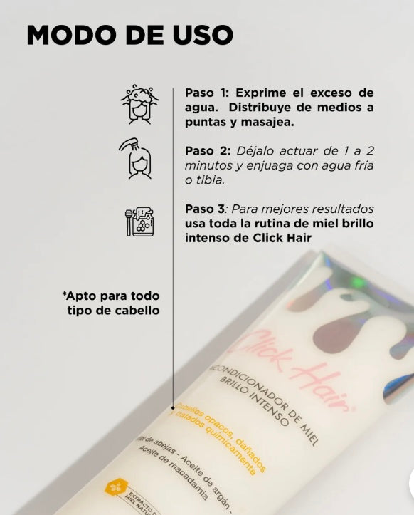 Acondicionador de miel