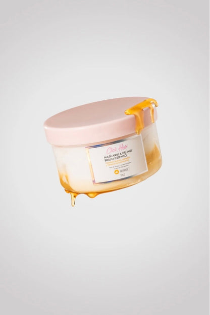 Mascarilla de miel brillo intenso