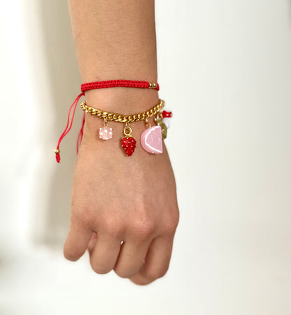 Set x 2 Pulsera Multicharms