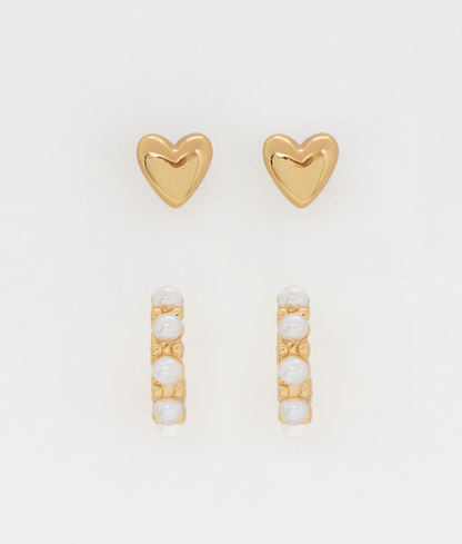 Set X2 Aretes Candonga Perla