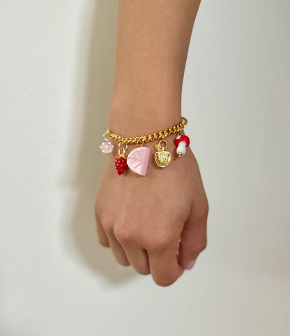 Set x 2 Pulsera Multicharms