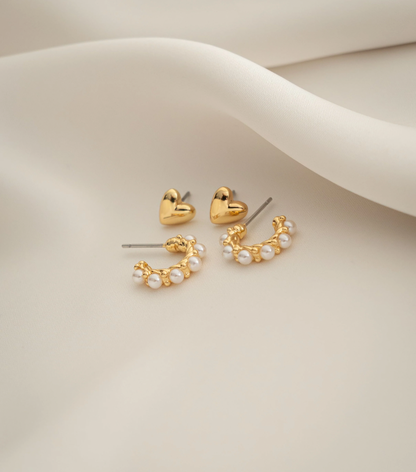 Set X2 Aretes Candonga Perla