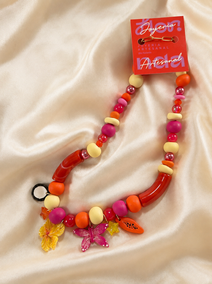 Collar tropicoqueta 🌺✨