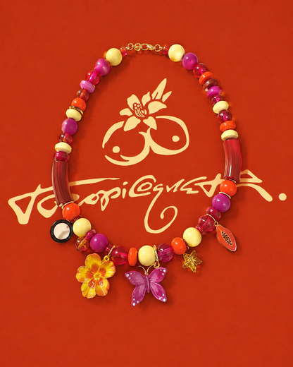 Collar tropicoqueta 🌺✨